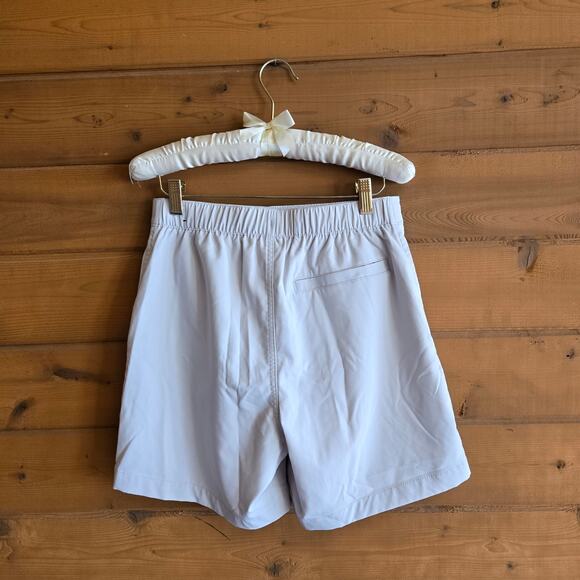Abercrombie & Fitch Stretch Resort Short Light Khaki Lined Elastic Back XS - Picture 3 of 5